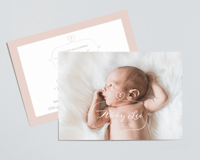 Abby | Geburtskarte